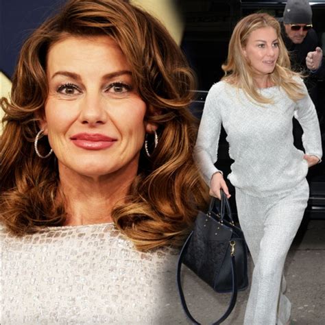 Faith Hill embraces aging despite being。